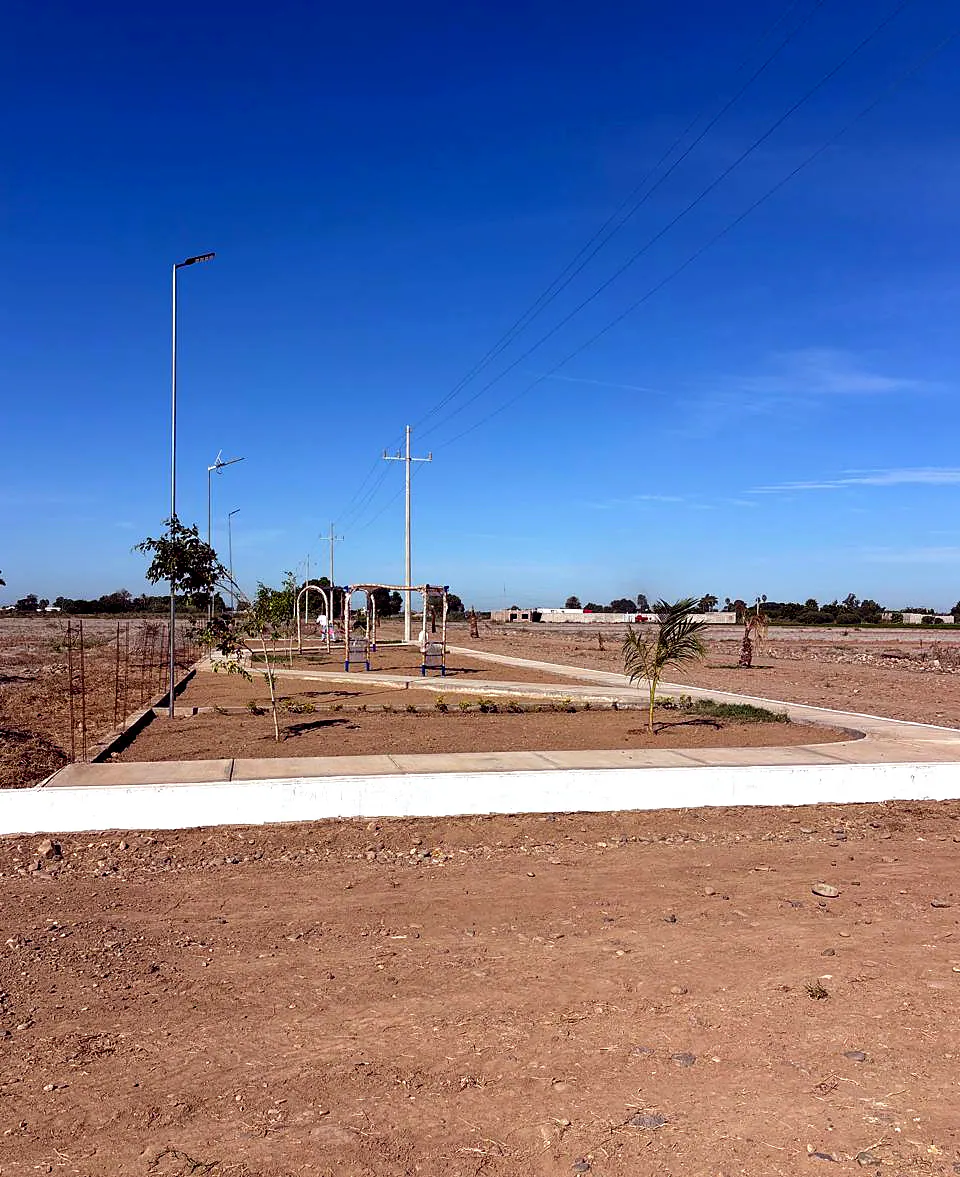 Área común y andadores de Bugambilias